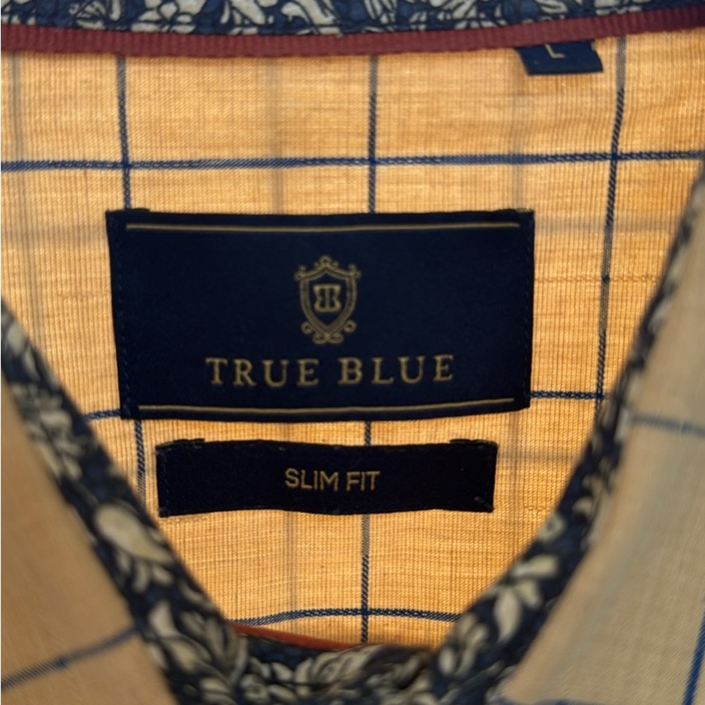 True Blue Slim Fit Shirt